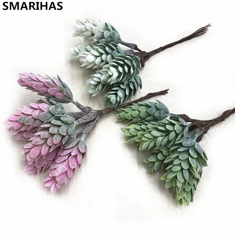 SMARIHAS 6 шт. искусственные сосновые шишки букет шляпка венок обувь Подарочная