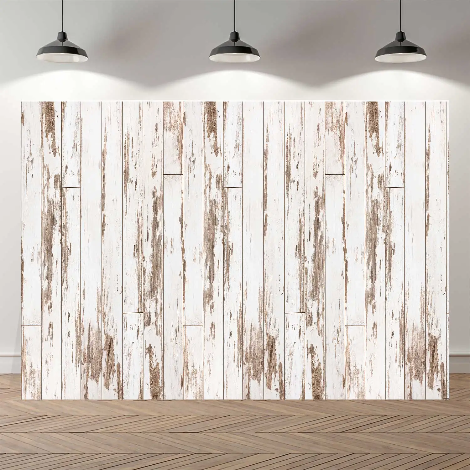 Темно коричневый деревянный пол Neoback фоны для фотосъемки новорожденных