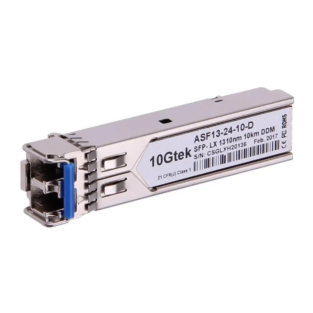 1 25 ГБ 10 км SFP для Mikrotik LC одномодовый приемопередатчик 1000BASE-LX мини-модуль GBIC S-31DLC20D