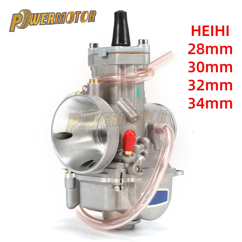 Мотоцикл PWK 28 30 32 34 мм КАРБЮРАТОР 2T 4T двигатель Carb с гидроабразивной струей для Keihin