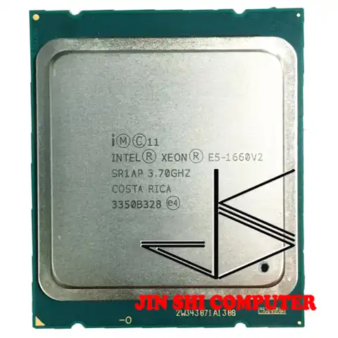 Процессор Intel Xeon E5-1660 v2 E5 1660 v2 E5 1660v2 3,7 ГГц шестиядерный двенадцатипоточный ЦП процессор 15 Мб 130 Вт LGA 2011