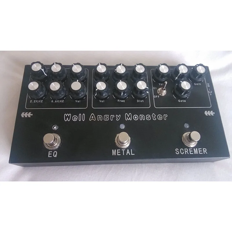 Electric guitar heavy metal pedal can be used as overload metal equalization single block large comprehensive effect