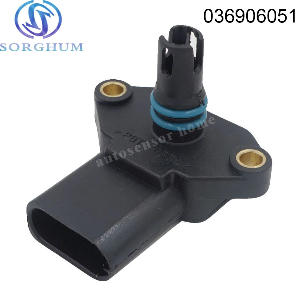 

New Brand 036906051 MAP Intake Pressure Sensor For 93-05 VW Golf