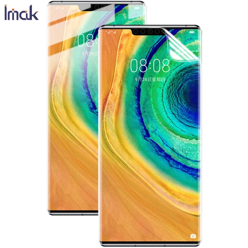 IMAK Для Huawei Mate 30 Pro защита для экрана гидрогель III 0 15 мм мягкая защитная пленка из