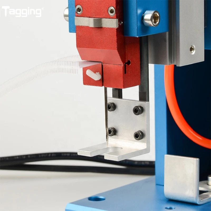 TM5211 напрямую с фабрики пневматическая бирка штырь машина для упаковки носочков