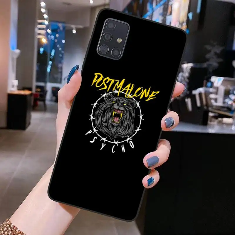 Чехол для телефона Post Malone Beerbongs Samsung S20 plus Ultra S6 S7 edge S8 S9 S10 5G lite 2020 | Мобильные