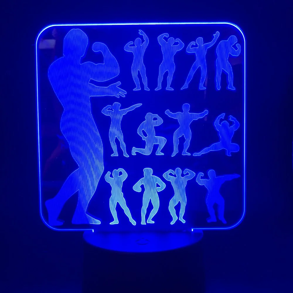 Светодиодный ночной Светильник для детской комнаты с сенсорным датчиком фигурка