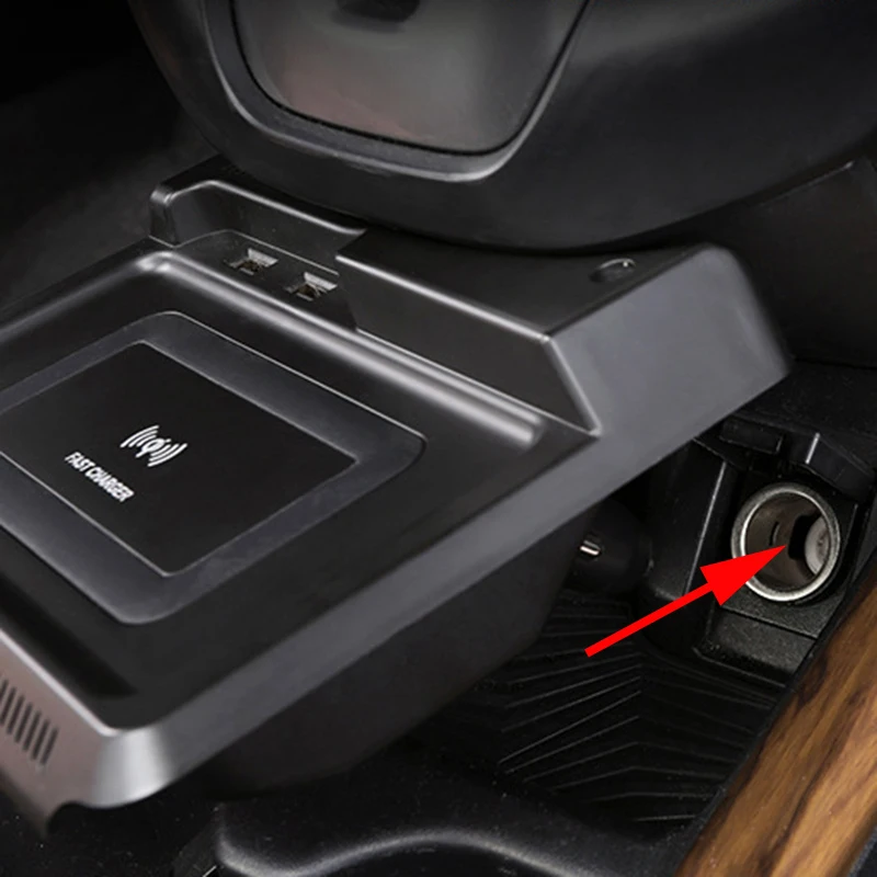 Автомобильное беспроводное зарядное устройство для Honda CRV 2017 2018 2019 2020 10 Вт|Лепнина