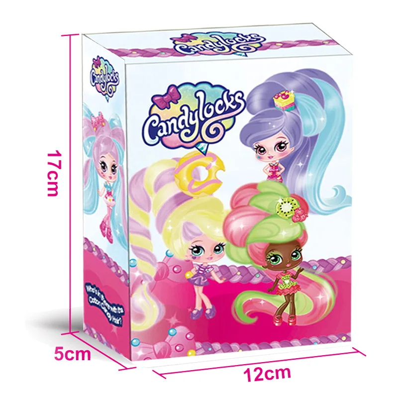 One Rando Candylocks-Mu&ntilde;eca de algod&oacute;n de az&uacute;car, mu&ntilde;eco de pelo trenzado, mu&ntilde;eca de ni&ntilde;a, caja ciega, joyer&iacute;a trenzada, mu&ntilde;eco de pelo, juguete, regalo de cumplea&ntilde;os-4