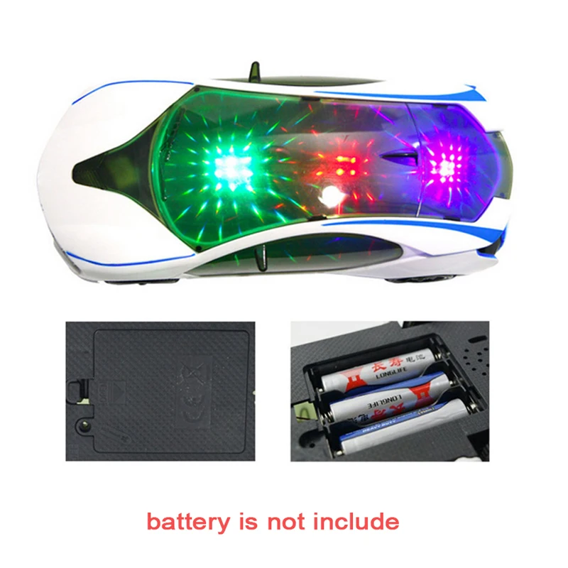 3D Светодиодная мигающая светильник НКА игрушки музыкальный звук Электрический