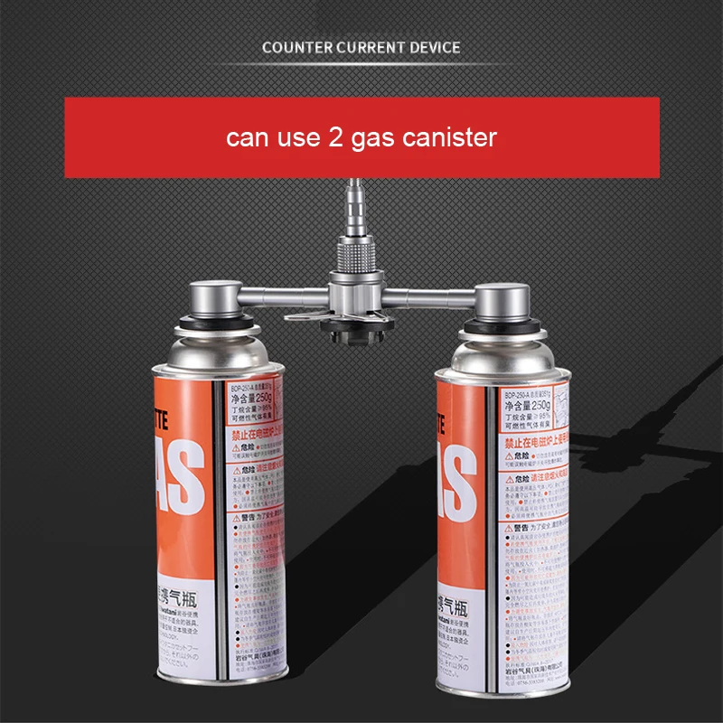 

Aluminum Alloy Outdoor Camping Switch Tool Cassette Gas Canister 3 To 1 Connector Transfer Stove Adapter Adaptor