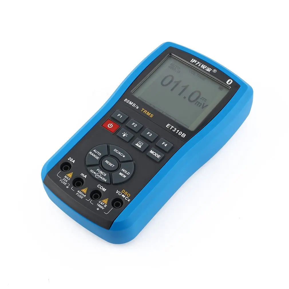 

EONE ET310B Scope Meter Digital Oscilloscope Multimeter Built in Lithium Battery Pack High Storage Capacity