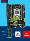 Хорошие скидки материнская плата с двумя M.2 Слоты HUANANZHI X79 Pro Материнская плата с Процессор Intel Xeon E5 2660 SR0KK Оперативная память 16G (2*8G) RECC