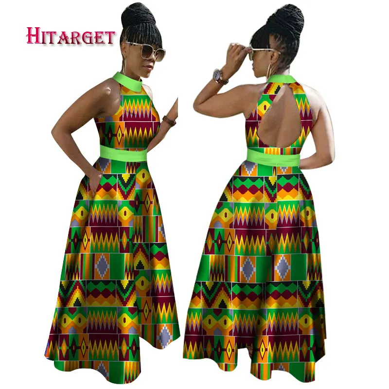 Новинка 2020 африканские платья с вощеным принтом для женщин вечерние из хлопка