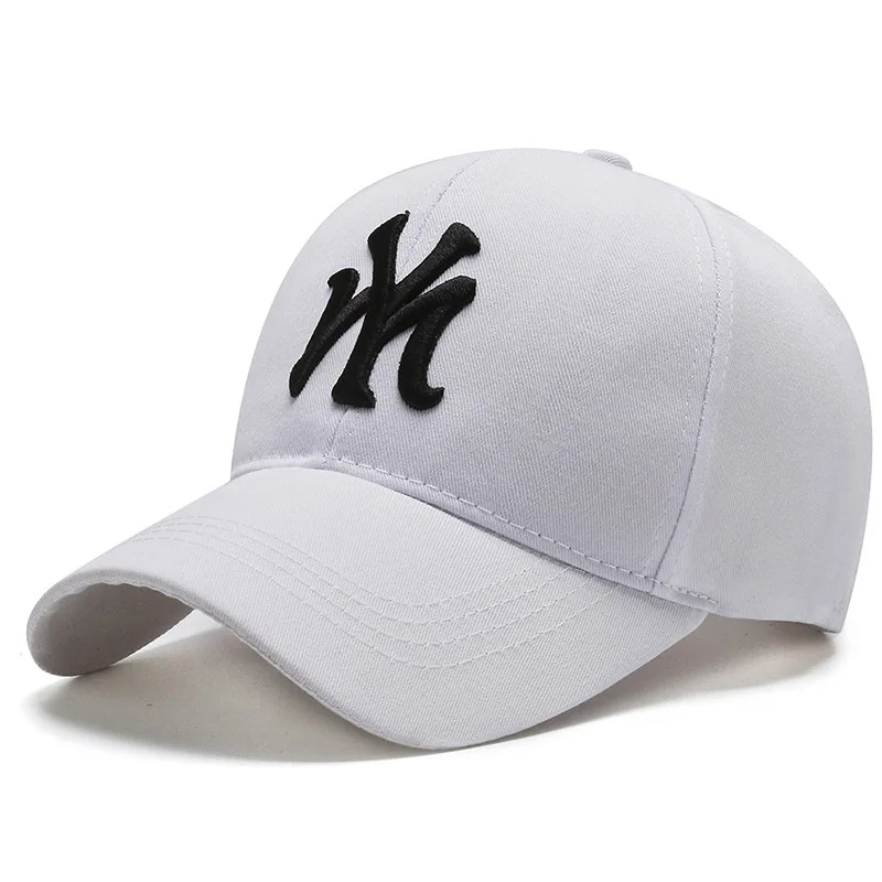 

Cap men's and women's baseball cap embroidered letter my cotton polyester sunshade hat outdoor leisure sports sunscreen hat