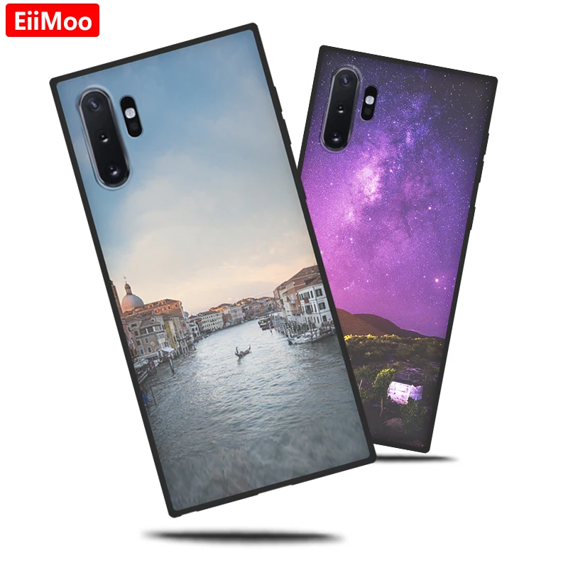 Чехол для телефона EiiMoo Samsung Galaxy Note 10 Plus чехол Note10 мягкий силиконовый ТПУ|Бамперы| |