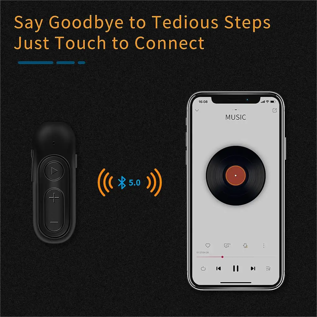 Bluetooth передатчик приемник беспроводной CSR адаптер aptX для наушников Громкая связь