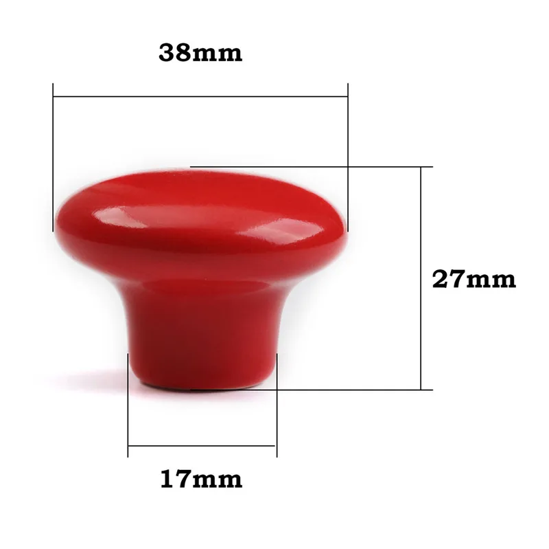 Керамические круглые дверные ручки 7 цветов 38 мм | Обустройство дома