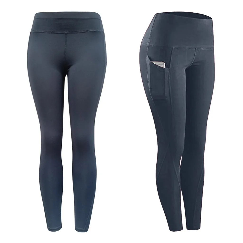 Sport Leggings Women Workout Out Pocket Fitness Sports Running Yoga Athletic Pants Calzas Mujer Trousers Штаны @40 |