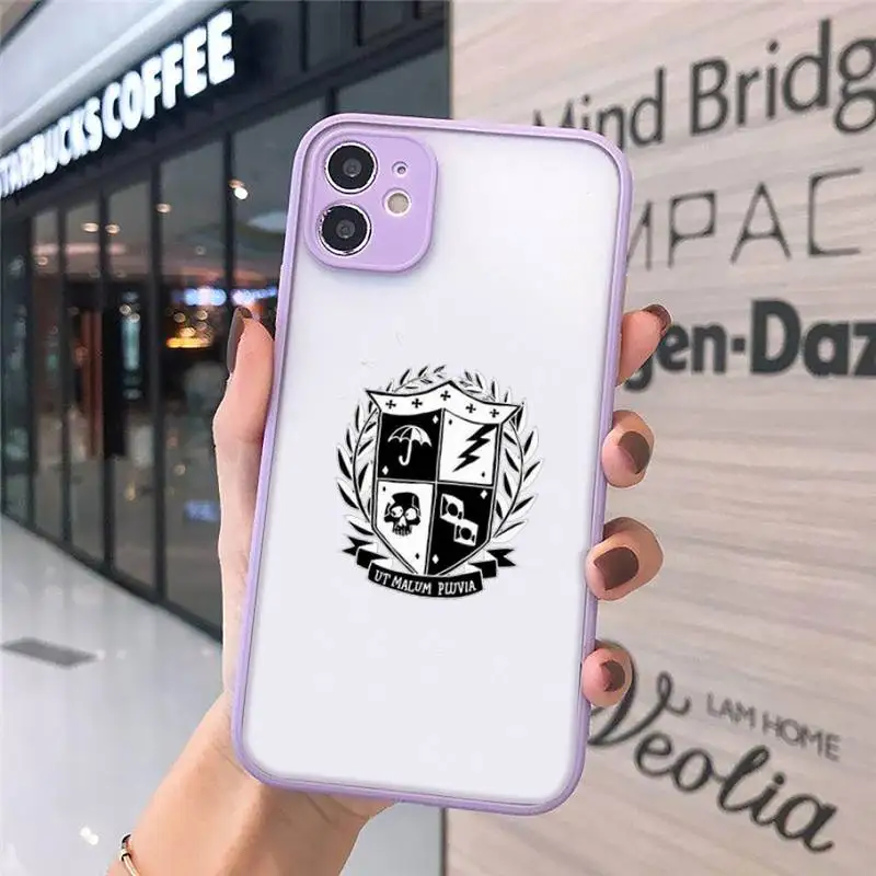 

The Umbrella Academy Phone Cases Matte Transparent For iPhone 12 Mini 11 Pro XR XS Max 7 8 Plus