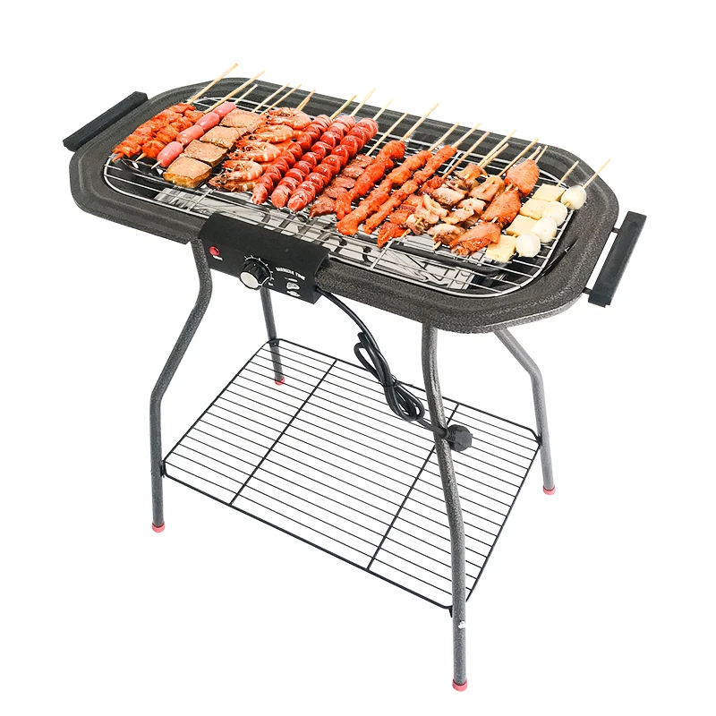 

Outdoor Portable Bbq Grill Electric Stainless Steel Household Foldable Bbq Grill Korean Set Barbacoas Kitchen Tools DM50BG
