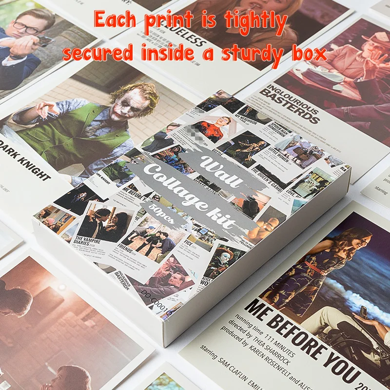 Минималистичный постер фильма эстетический комплект для настенного коллажа