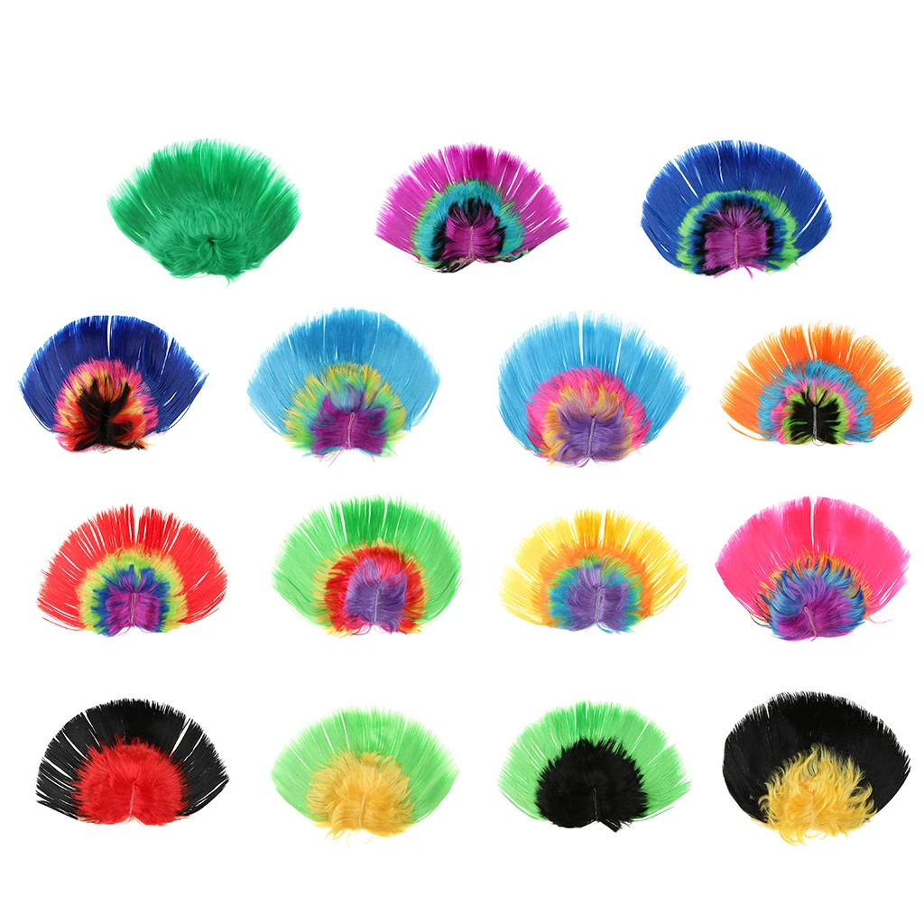 Женский Парик Mohawk костюм для Хэллоуина дико вечеринки 70s 80s|Украшения своими