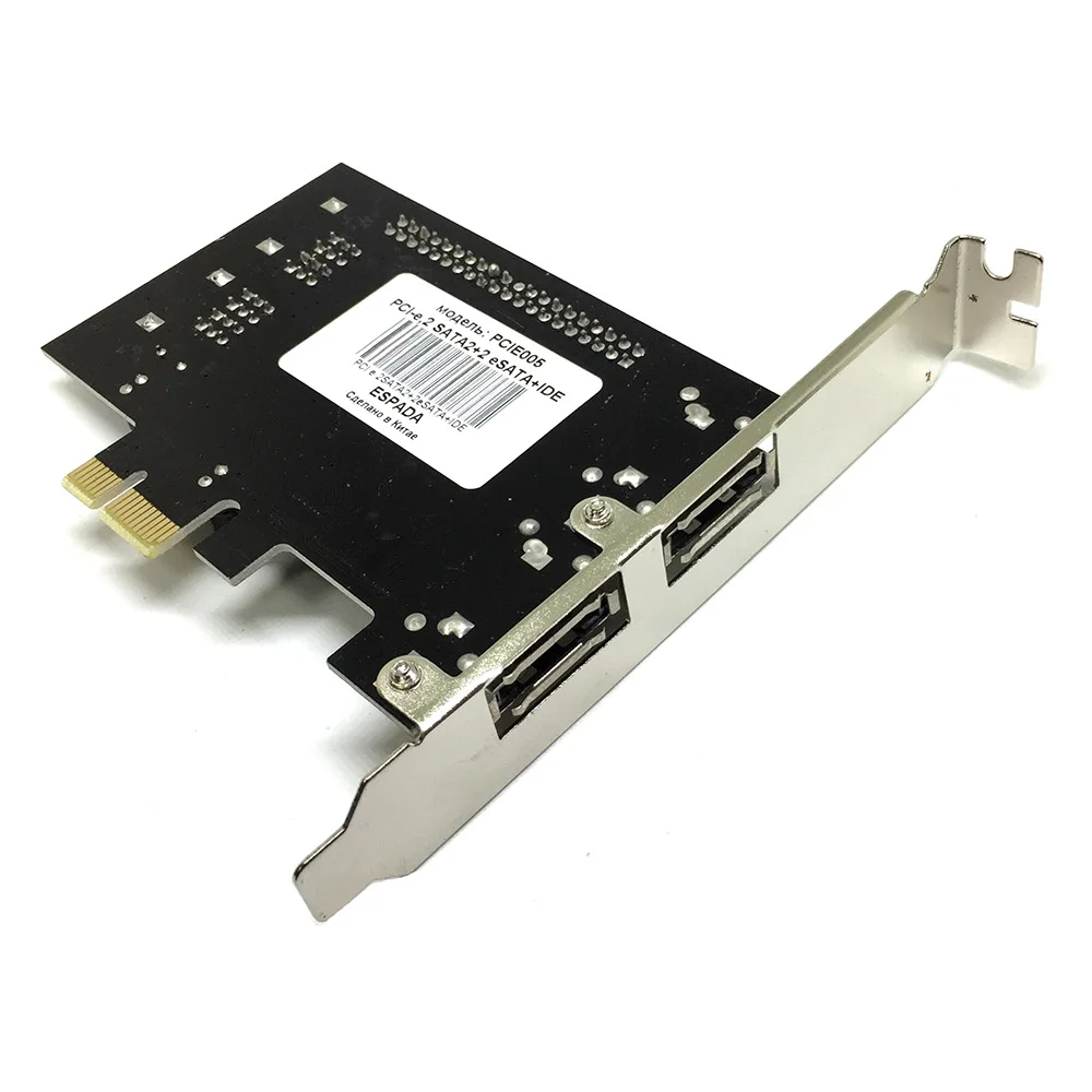 Controller PCI-E to 2 port SATA2 + eSATA 1 IDE RAID 0 JBOD chip jmb363 | PC Hardware Cables & Adapters