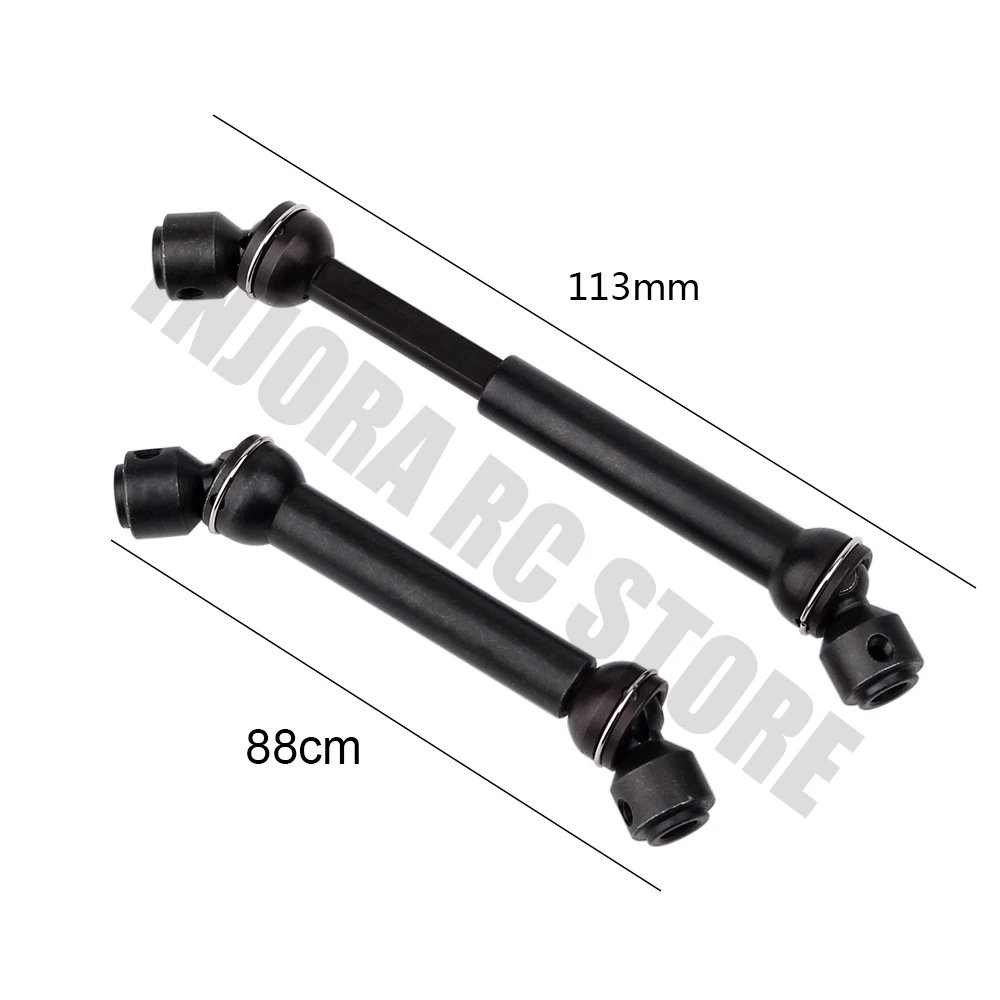 Универсальный приводной вал из нержавеющей стали для 113 RC Crawler Truck Traxxas Axial SCX10 D90 2