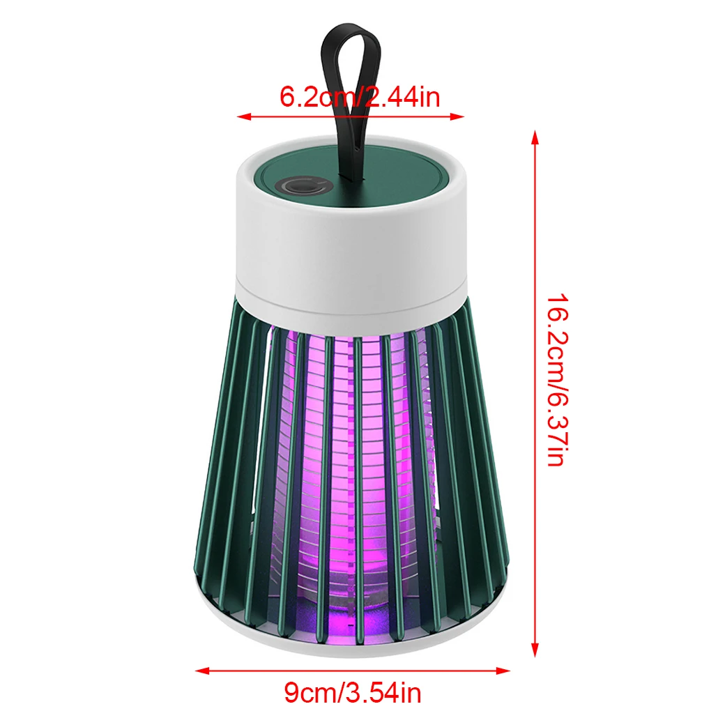 

Insect Mosquito Light USB Pest Control Lamp Flying Bug Purple Light Low Noise Indoor Outdoor Electric Shock Mosquito Killer