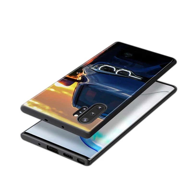 

Top Car For BMW Phone Case For Samsung Galaxy Note 20 10 9 8 S21 S10 S10E S9 S8 S7 Ultra Lite Plus Pro 5G Black soft Phone Case