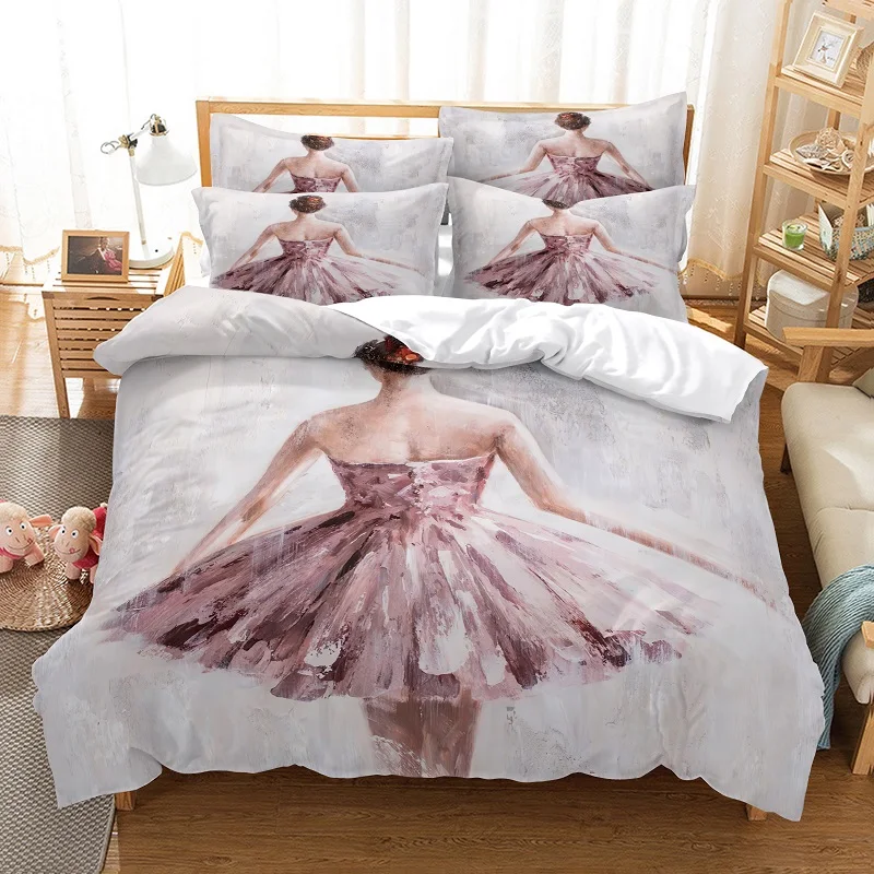 

bedding set duvet cover set 3d bedding digital printing bed linen queen size bedding set fashion design