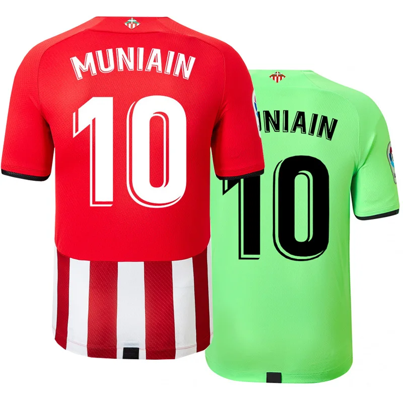 2021-22 Athletic Club Home Away Camiseta CAMISETA Бильбао Уильямс муньяин спортивный для футбола