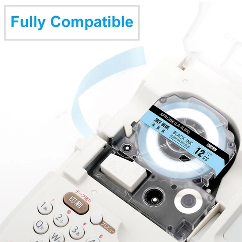 Этикеточная лента Labelife 12 мм, смешанные цвета