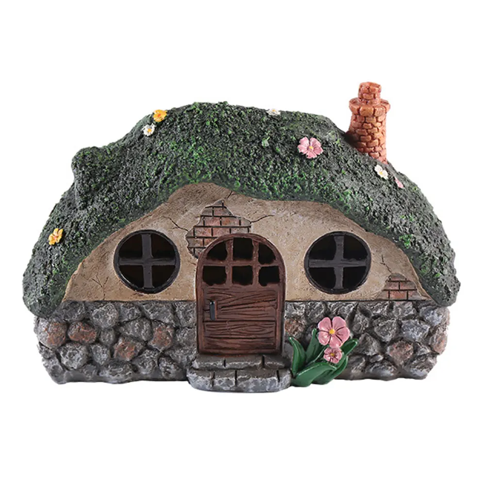 Садовый светодиодный солнечный светильник сказочного домика высокое качество