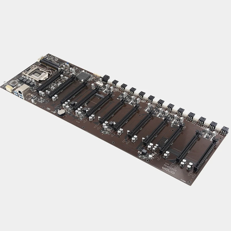 Материнская плата B250 для компьютера материнская майнинга DDR3 16 ГБ большой емкости