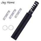 Вращающийся нож для резки кожаного шнура с 3 лезвиями, набор сделай сам, резак для кожаных полос, инструменты для рукоделия, нож для кожаного провода, Швейные аксессуары