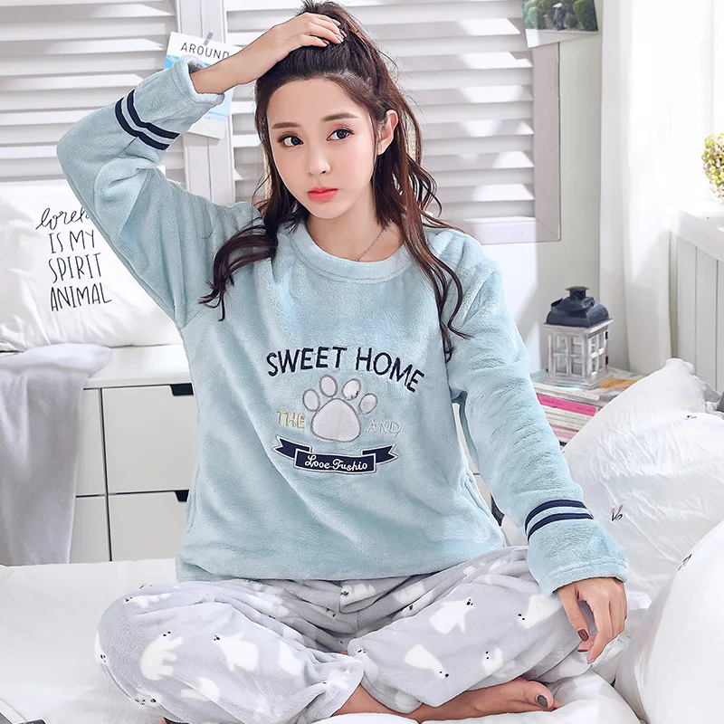 

Fashion pajama sets women pjs women home clothes winter pajamas women pj set lingerie
