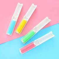 1pcs portable foldable pocket washable reusable lint hair fur fold remover clothes sticky roller brush washable dust roller