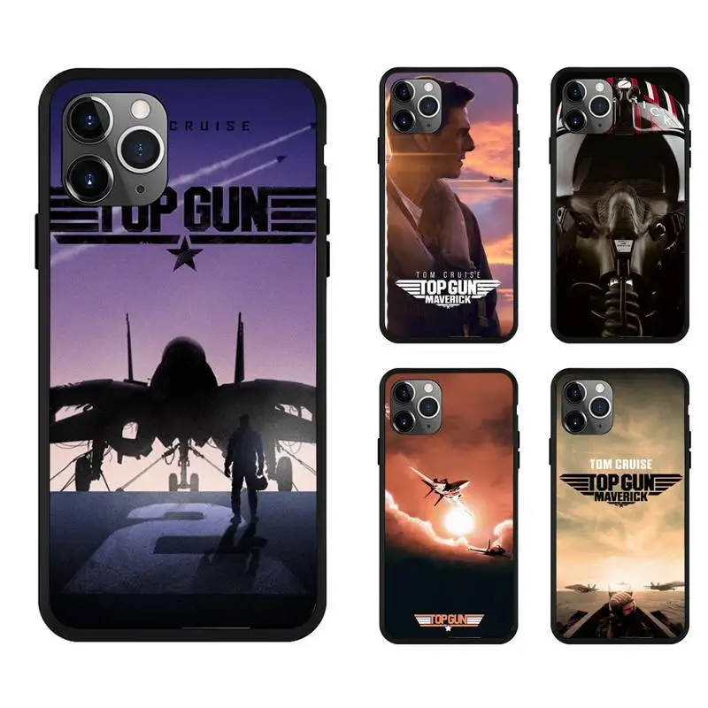 

Top Gun Maverick Tom Cruise Phone Case For Iphone 5 5S SE 6 6s 7 8 plus X Xr XS 11 12 Mini Pro Max Cover Fundas Coque