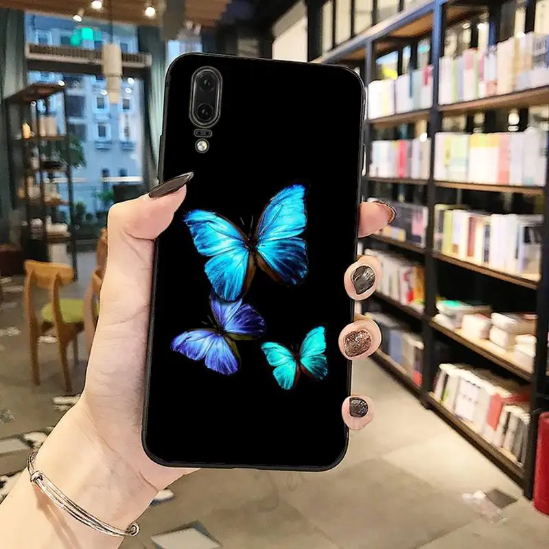 

Butterfly art animal color Phone Case For Huawei honor Mate P 10 20 30 40 Pro 10i 9 10 20 8 x Lite