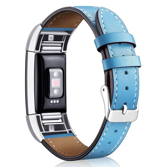 Сменный ремешок из натуральной кожи для часов Fitbit Charge 2 Браслет-Браслет С
