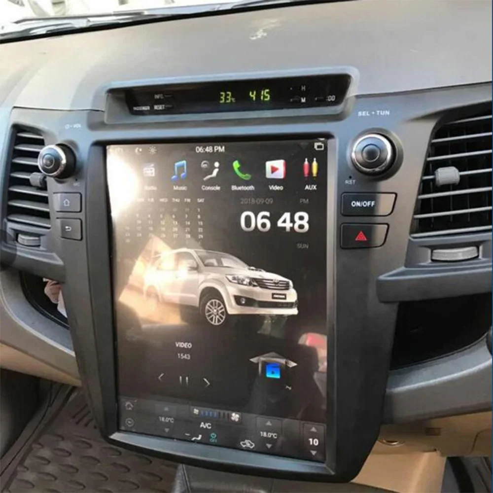 Автомобильный мультимедийный плеер стерео GPS DVD радио навигация Android экран для