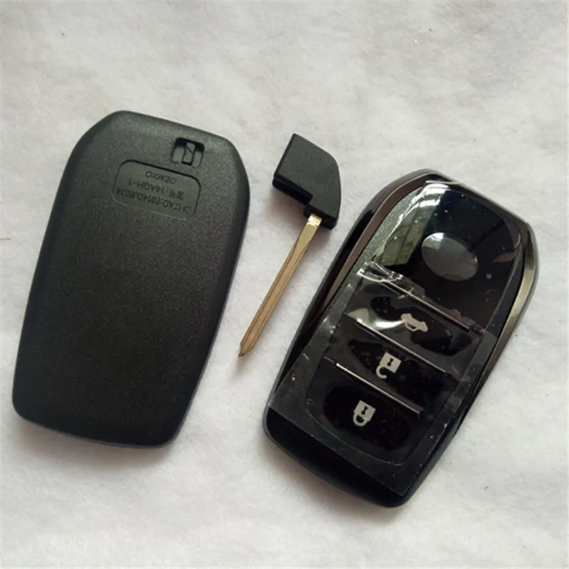 Запасной смарт ключ DAKATU с дистанционным управлением чехол брелок 3 кнопками для