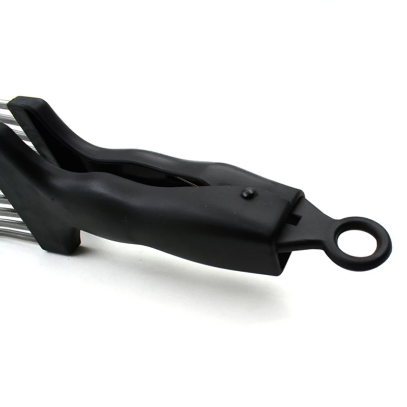 Барбекю на открытом воздухе Нержавеющая сталь еда зажим для хлеба Зажим барбекю