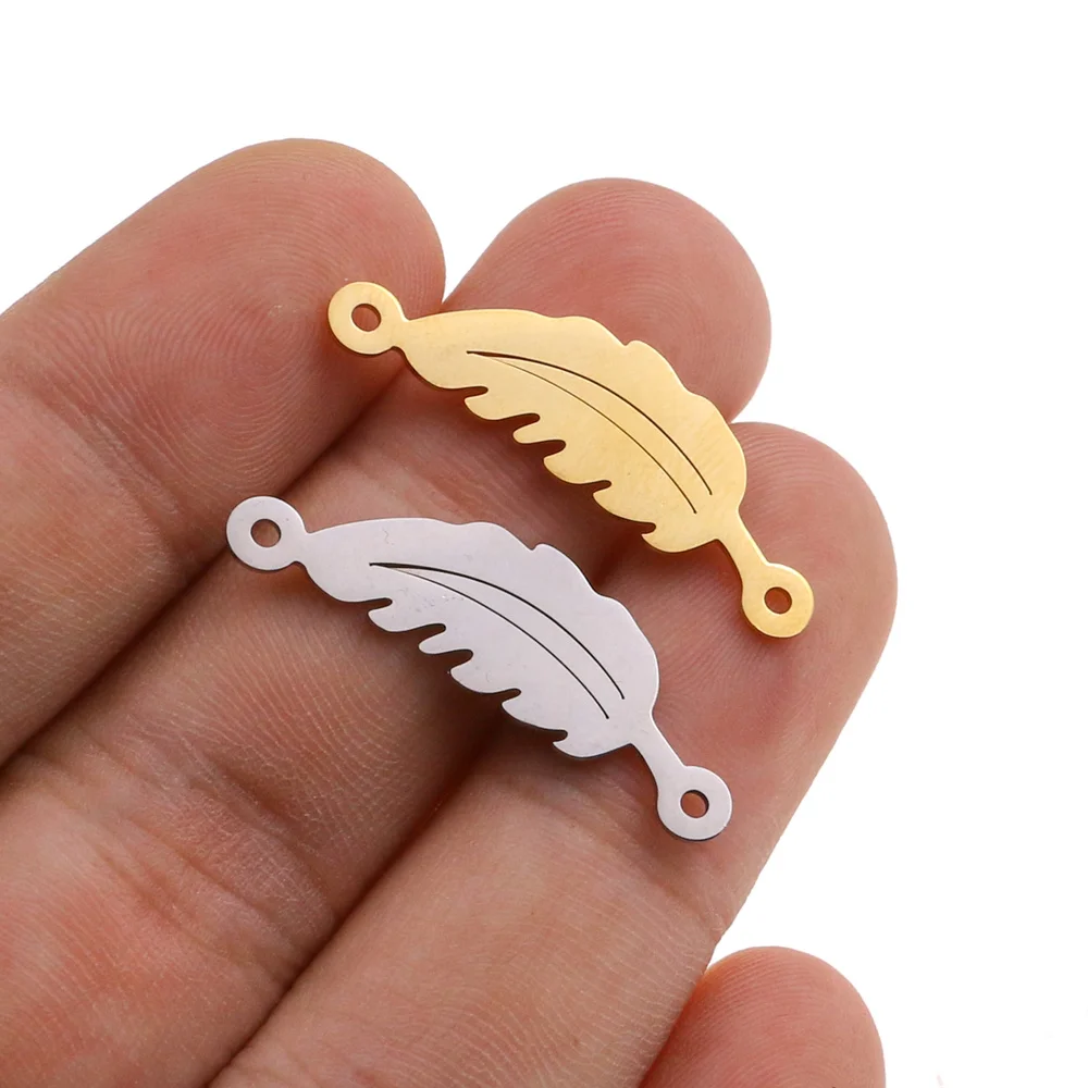 5 шт./лот соединители для полировки листьев дерева фурнитура из нержавеющей стали