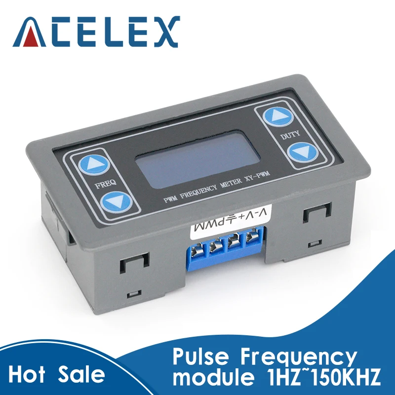 Генератор сигналов 1 Гц ~ 150 кГц цифровой дисплей ШИМ импульсный Частотный рабочий