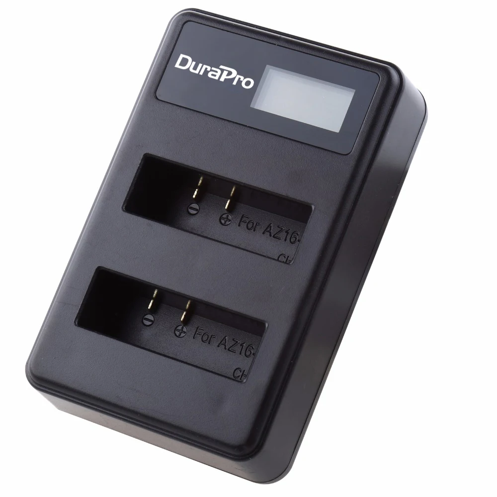 Аккумуляторная батарея 1400 мач для Xiao YI 2 + зарядное устройство с двумя USB портами и