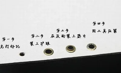 13 шт./компл. DIY цветения удары инструменты ушко удар кожи отверстие одежда и