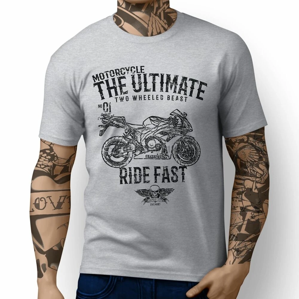 JL Ultimate Артикул для футболки CBR1000RR 2007 вентилятор мотоциклов|Мужские футболки| |